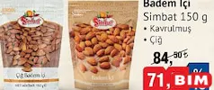 SİMBAT BADEM İÇİ 150 G